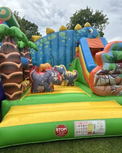piepūšamo atrakciju noma Dinozaurs