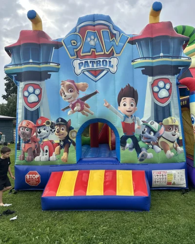 piepūšamo atrakciju noma ķepu patruļa