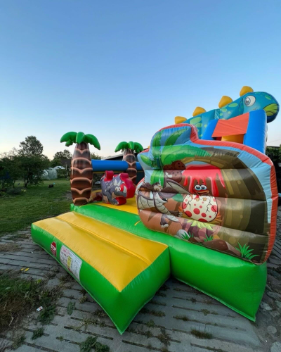 piepūšamo atrakciju noma Dinozaurs